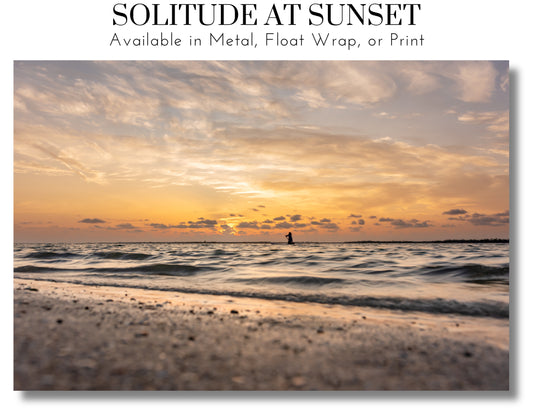 Solitude at Sunset